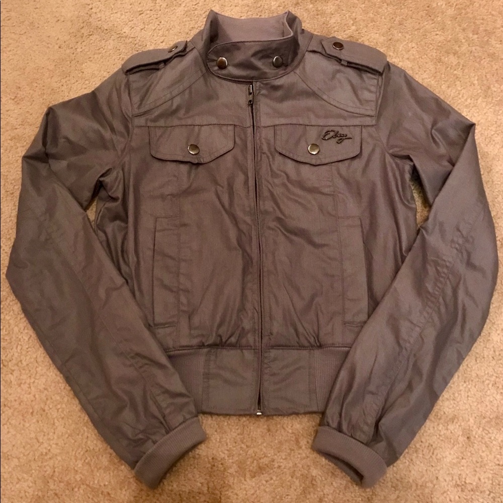EUC Obey members only jacket size 2/XXS